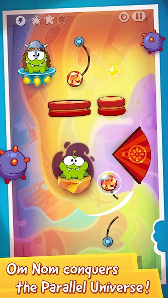 Cut the Rope: Time Travel (Сат зе Роуп)  [МОД Все открыто] Screenshot 1