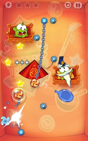 Cut the Rope: Time Travel (Сат зе Роуп)  [МОД Все открыто] Screenshot 5