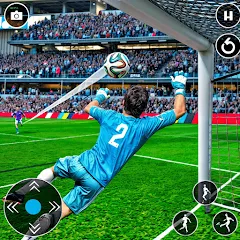Скачать взлом Soccer Games Football 2022 [МОД Много монет] на Андроид