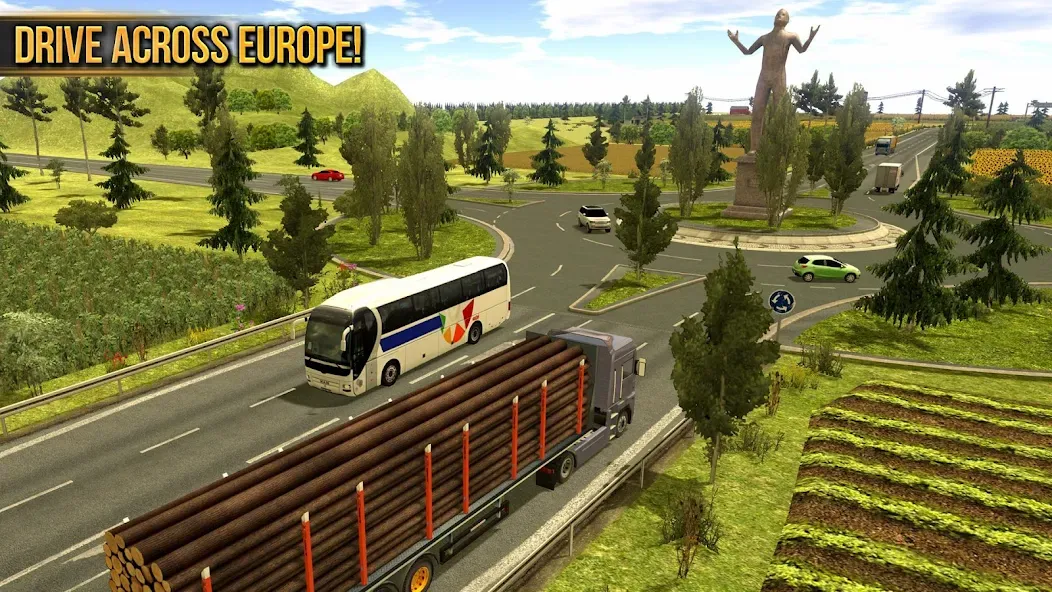 Truck Simulator : Europe  [МОД Mega Pack] Screenshot 3