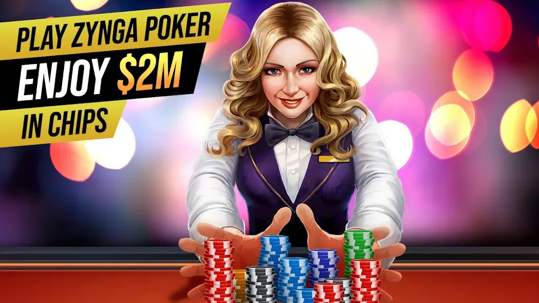 Zynga Poker ™ – Texas Holdem (Зинга Покер)  [МОД Меню] Screenshot 2