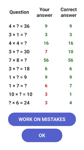 Multiplication Games Math quiz  [МОД Unlimited Money] Screenshot 4