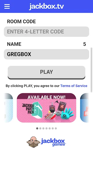 gregbox - jackbox player (грегбокс)  [МОД Меню] Screenshot 1