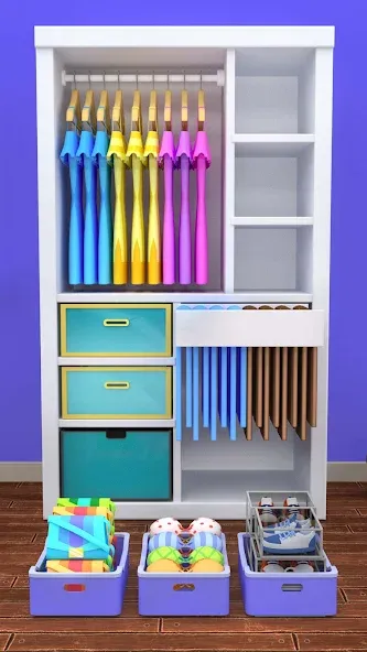 Fill the Closet: Organize Game (Фил зе Клозет)  [МОД Mega Pack] Screenshot 5