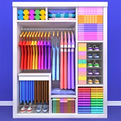 Скачать взлом Fill the Closet: Organize Game (Фил зе Клозет)  [МОД Mega Pack] на Андроид