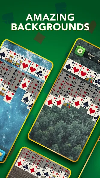 FreeCell Classic Card Game (ФриСел Классическая карточная игра)  [МОД Много денег] Screenshot 2