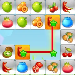 Скачать взлом Link Fruits - fruit match pair [МОД Unlimited Money] на Андроид