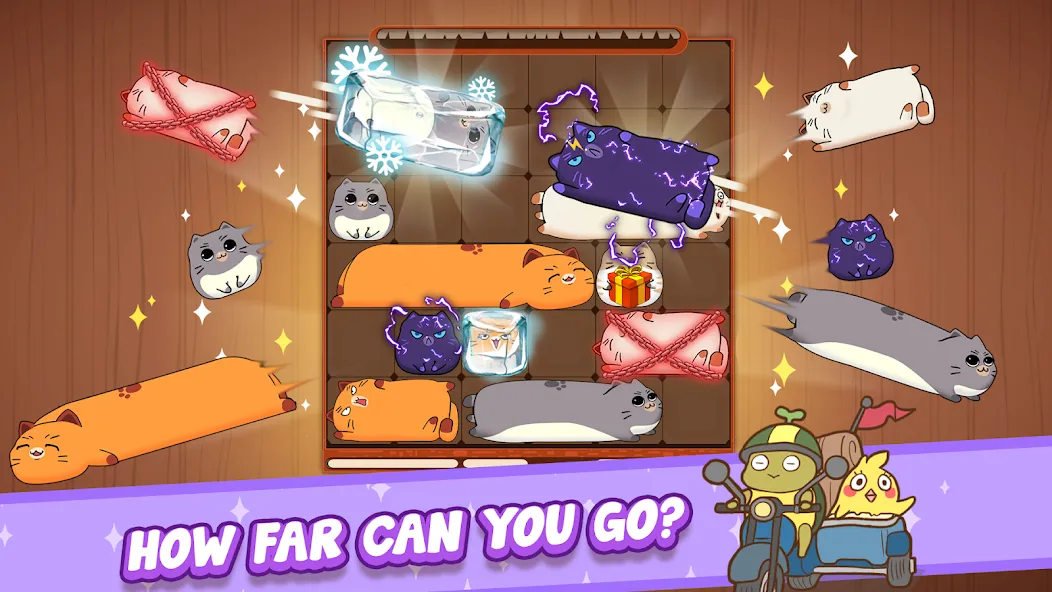 Haru Cats: Cute Sliding Puzzle (Хару Кэтс)  [МОД Unlimited Money] Screenshot 3