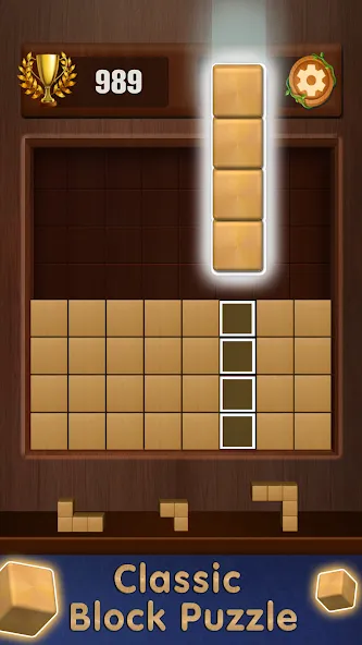 Wooden Cube Block Puzzle (Деревянный кубик головоломка)  [МОД Бесконечные деньги] Screenshot 5