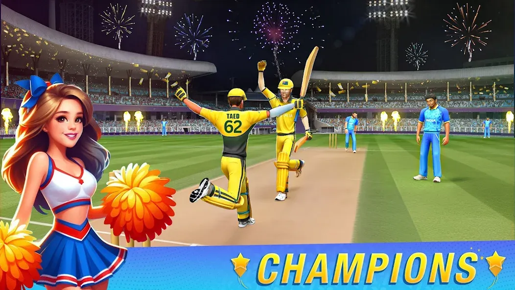 Play Cricket Games (Плей Крикет Геймс)  [МОД Mega Pack] Screenshot 1