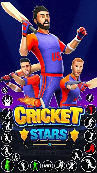 Play Cricket Games (Плей Крикет Геймс)  [МОД Mega Pack] Screenshot 4