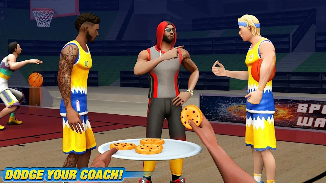 Dunk Smash: Basketball Games (Баскетбольные игры)  [МОД Меню] Screenshot 5