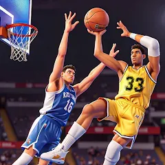 Скачать взлом Dunk Smash: Basketball Games (Баскетбольные игры)  [МОД Меню] на Андроид