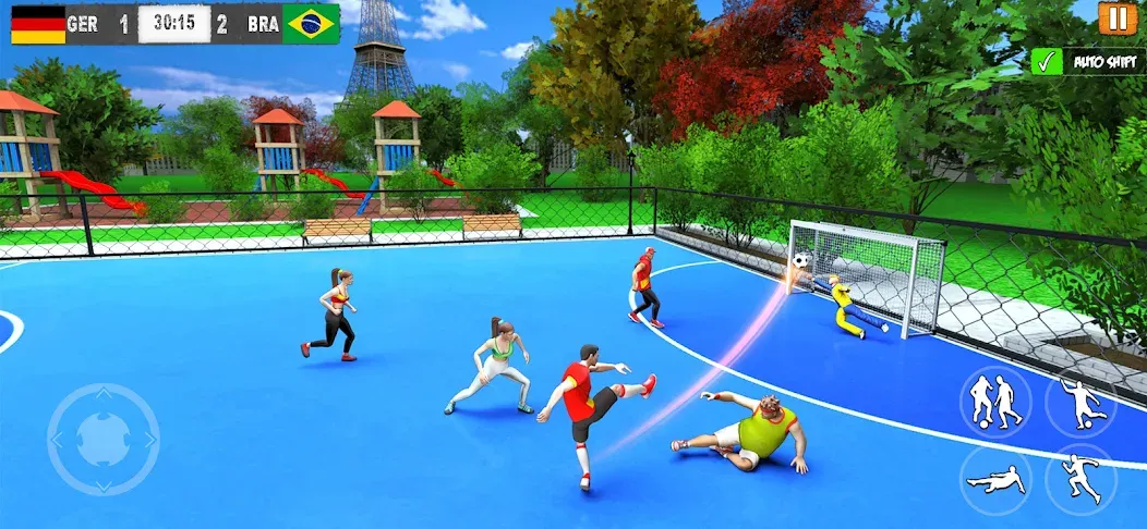 Street Football: Futsal Games (Стрит Футбол)  [МОД Бесконечные деньги] Screenshot 5