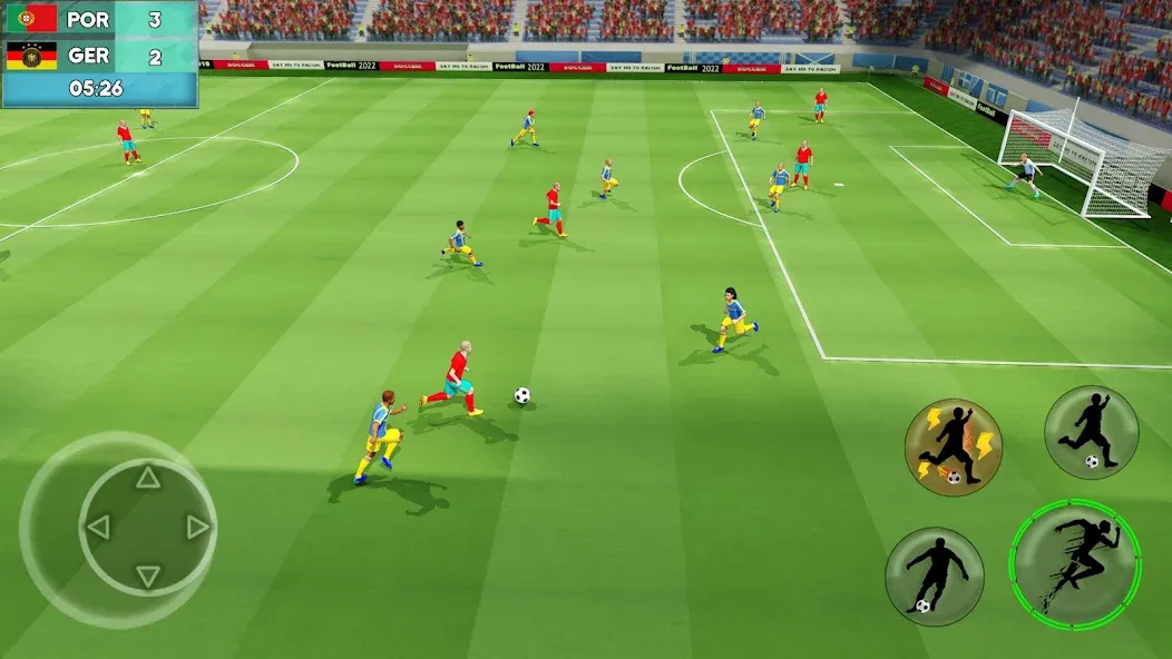 Play Football: Soccer Games (тар Футбол 23)  [МОД Unlimited Money] Screenshot 3