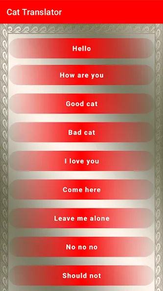 Translator for Cats Prank  [МОД Меню] Screenshot 2