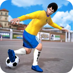 Скачать взлом Street Football Kick Games (Уличный футбол Игры с ударами)  [МОД Бесконечные монеты] на Андроид