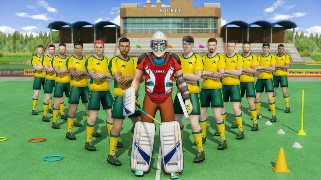 Field Hockey Game (Филдхоккей игра)  [МОД Много денег] Screenshot 4
