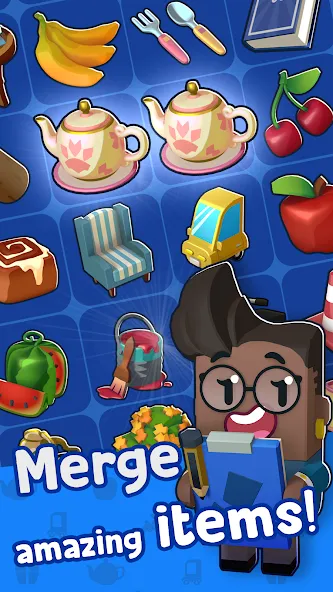 Merge Mayor - Match Puzzle (Мэрдж Мэер)  [МОД Меню] Screenshot 4