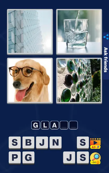 4 Pics 1 Word Quiz Game  [МОД Unlocked] Screenshot 1