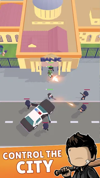 Merge Gangster Heist vs Police (Мердж Гангстер Хейст)  [МОД Все открыто] Screenshot 4