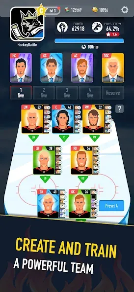 Hockey Battle 2 (Хоккей Батл 2)  [МОД Unlimited Money] Screenshot 3