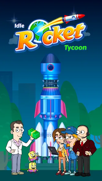 Idle Rocket Tycoon (Айдл Рокет Тайкун)  [МОД Unlimited Money] Screenshot 5