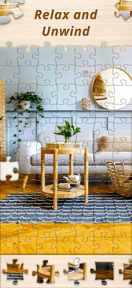 Jigsaw Premium Puzzles HD (Джигсоу)  [МОД Menu] Screenshot 4