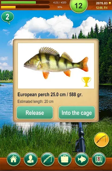 Fishing Baron - fishing game  [МОД Unlimited Money] Screenshot 3