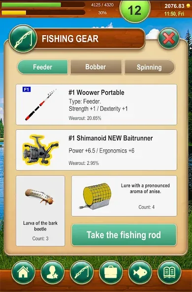 Fishing Baron - fishing game  [МОД Unlimited Money] Screenshot 4