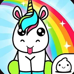 Скачать взлом Unicorn Evolution Merge Kawaii (Юникорн Эволюшн Мерж Кавай)  [МОД Все открыто] на Андроид