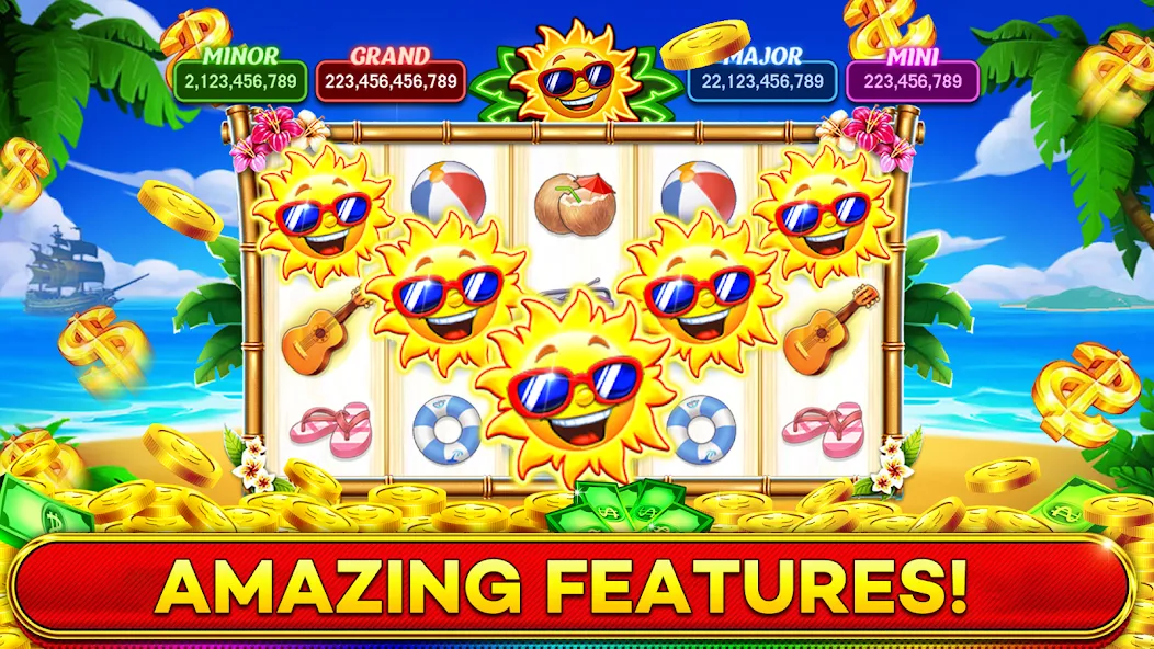 Jackpot Boom Casino Slot Games (Джекпот Бум Казино Игры на Слотмашинах)  [МОД Unlimited Money] Screenshot 4