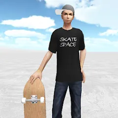 Скачать взлом Skate Space (Скейт Спейс) [МОД Mega Pack] на Андроид