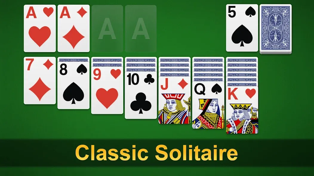 Klondike Solitaire - Patience  [МОД Menu] Screenshot 1