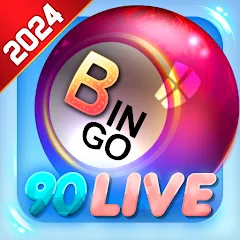 Скачать взлом Bingo 90 Live : Vegas Slots (Бинго 90 Лайв)  [МОД Много монет] на Андроид