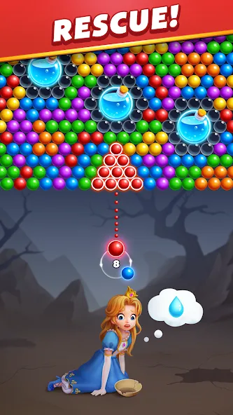 Bubble Shooter Royal Pop  [МОД Меню] Screenshot 1