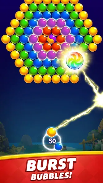 Bubble Shooter  [МОД Unlocked] Screenshot 2