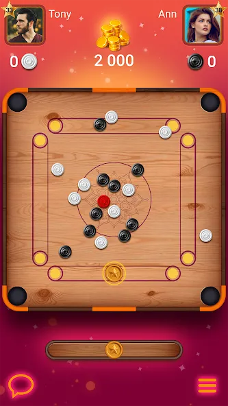 Carrom Lure - Disc pool game (Карром Лур)  [МОД Меню] Screenshot 5