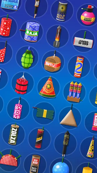 Diwali Firecrackers Simulator (Дивали Файркрекерс Симулятор)  [МОД Бесконечные деньги] Screenshot 2