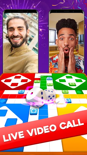 Ludo Lush-Game with Video Call (Людо Луш)  [МОД Много монет] Screenshot 2