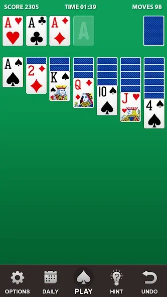 Solitaire.  [МОД Все открыто] Screenshot 1