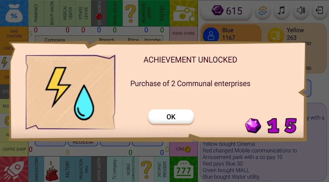 Monopolist Business Dice Board  [МОД Все открыто] Screenshot 5