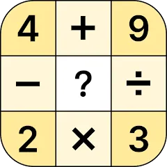 Скачать взлом Crossmath - Math Puzzle Games (Математические головоломки игры) [МОД Много монет] на Андроид