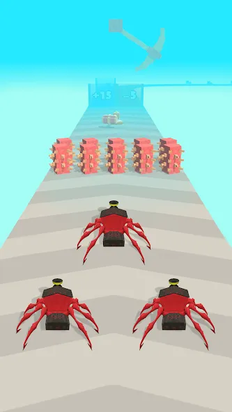 Merge Spider Train  [МОД Unlimited Money] Screenshot 1