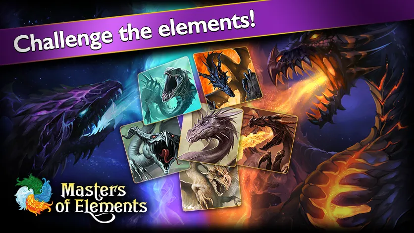 Masters of Elements－Online CCG  [МОД Бесконечные монеты] Screenshot 3