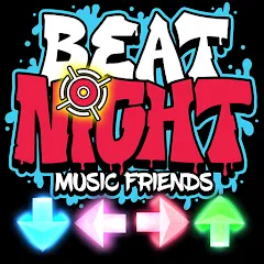 Скачать взлом Beat Shooter Night: Rap Battle (ФНФ Фанк) [МОД Много монет] на Андроид