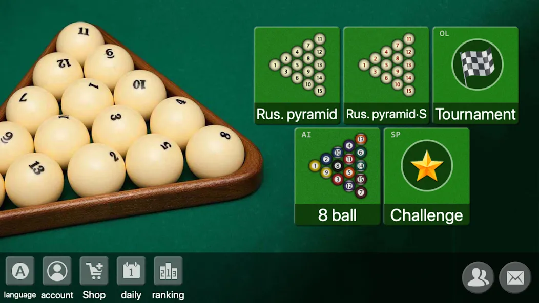 russian billiards 2024  [МОД Много монет] Screenshot 1