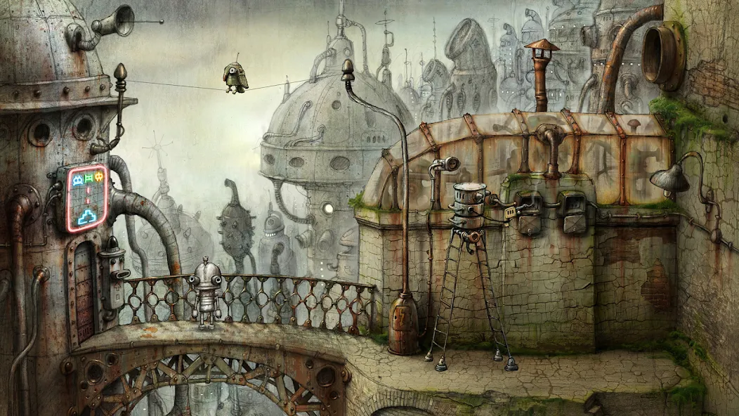 Machinarium Demo (Махинариум)  [МОД Меню] Screenshot 4