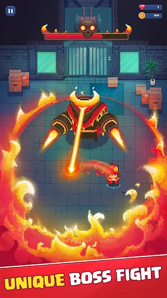 Firefighter: pixel shooter  [МОД Unlocked] Screenshot 4