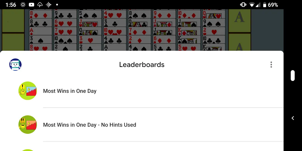 FreeCell with Leaderboards (Фрикел с таблицей лидеров)  [МОД Бесконечные монеты] Screenshot 3